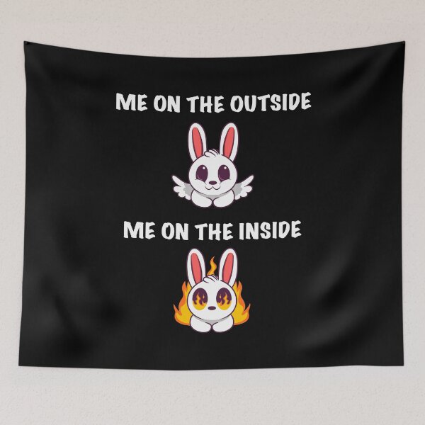 Item preview, The Outside Me Vs The Inside Me designed and sold by RedPandaTee.