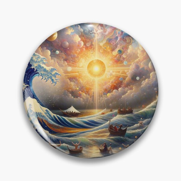 Item preview, Dreamy Cosmic Ocean designed and sold by M-Y-A-R-T-.