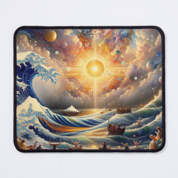 Item preview, Dreamy Cosmic Ocean designed and sold by M-Y-A-R-T-.
