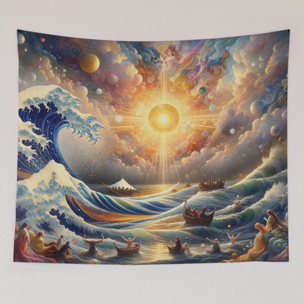 Item preview, Dreamy Cosmic Ocean designed and sold by M-Y-A-R-T-.