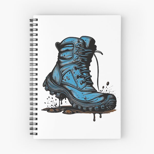 Item preview, Muddy Boots (Blue) designed and sold by GetContented.