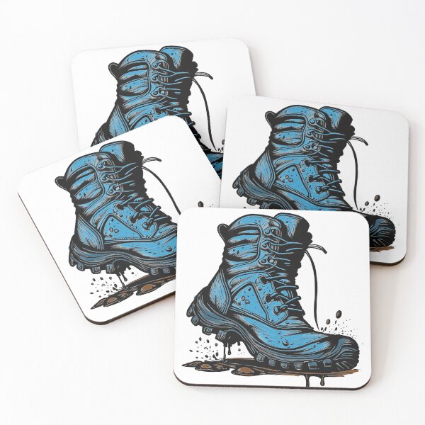 Item preview, Muddy Boots (Blue) designed and sold by GetContented.