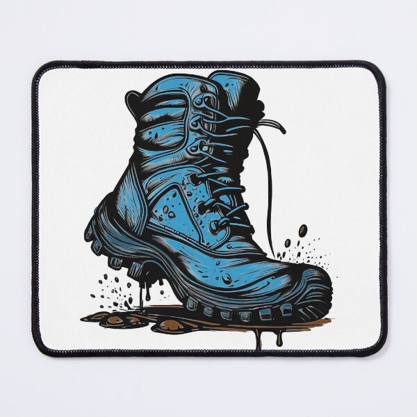Item preview, Muddy Boots (Blue) designed and sold by GetContented.