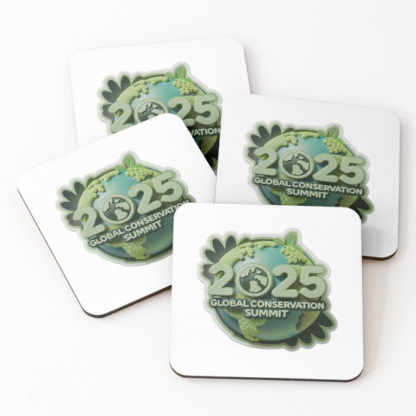 Item preview, 2025 Global Conservation Summit Logo Featuring Eco-Friendly Design designed and sold by Creative88Art.