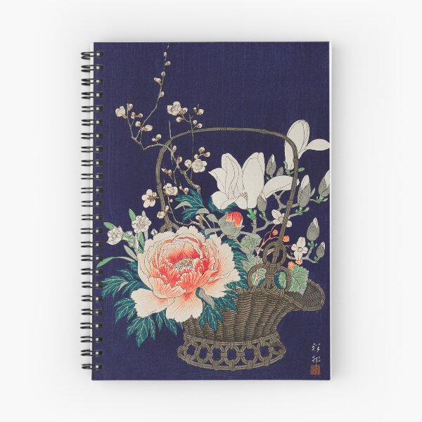 Item preview, Bamboo flower basket / Ohara Koson designed and sold by LivingCathedral.