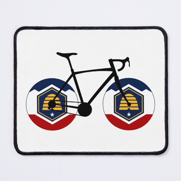 Item preview, Utah Flag Cycling designed and sold by Esskay Designs.