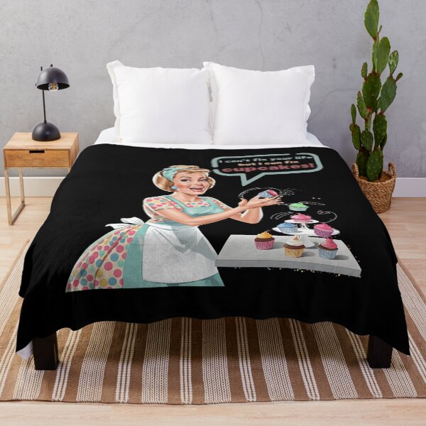 Item preview, Sarcastic Vintage Housewife - The perfect gift for fans of retro style, sarcasm, and kitchen humor! designed and sold by ZyziowskyArt.
