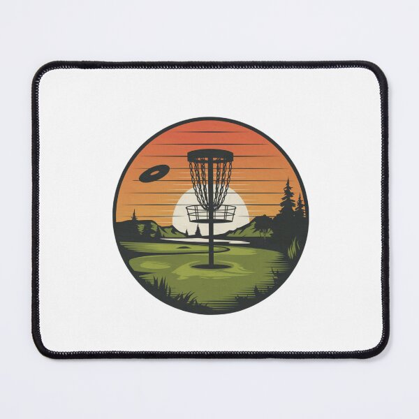 Item preview, Vintage Modern Trendy Frisbee Disc Golf Basket designed and sold by SOUFIANE1991.