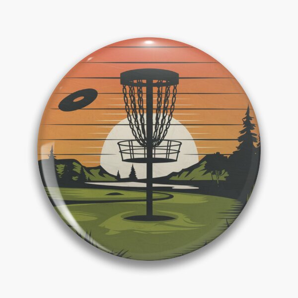 Item preview,   Vintage Modern Trendy Frisbee Disc Golf Basket  designed and sold by SOUFIANE1991.