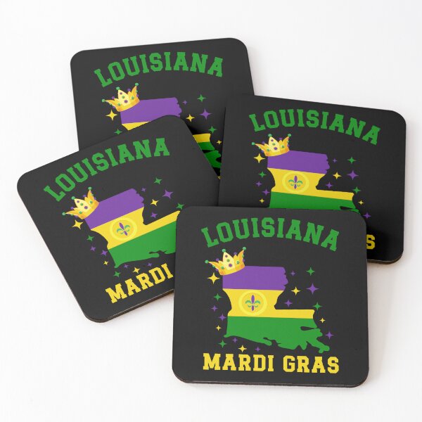 Item preview,  Louisiana Mardi Gras  - Festive State Pride Design designed and sold by Serbin.