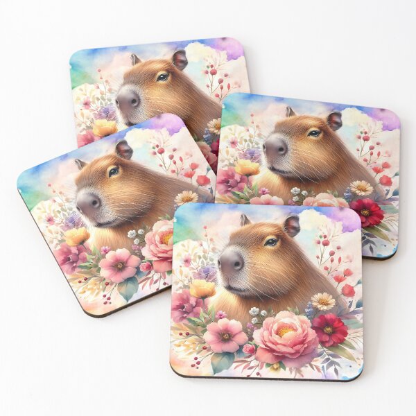 Item preview, Capybara Art #70 | Capybara Lovers designed and sold by ksgraphics222.