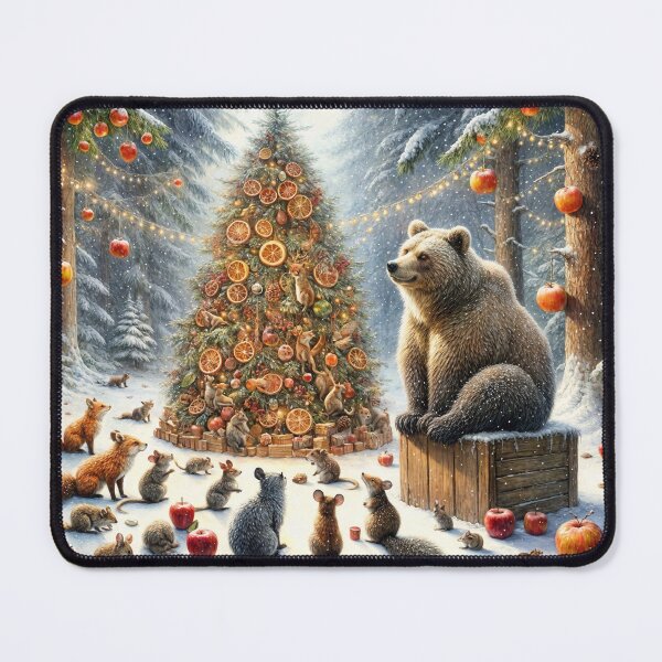 Item preview, Festive Forest Animals designed and sold by M-Y-A-R-T-.