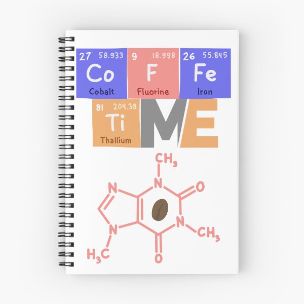 Item preview, Caffeine TIME – Coffee Chemistry Fun designed and sold by M22--.