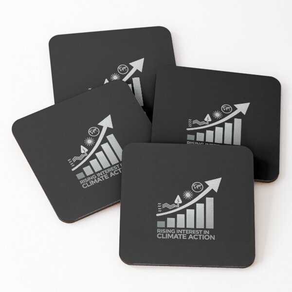 Item preview, rising interest in climate action  designed and sold by bukajart.