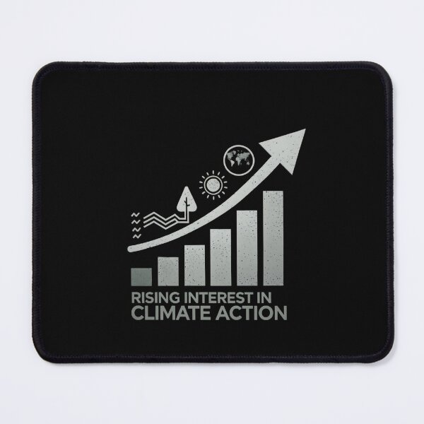 Item preview, rising interest in climate action  designed and sold by bukajart.