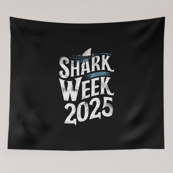 Item preview, Retro Shark Fin Week 2025 Lovers Animal Ocean Trip Biologist designed and sold by MOONE FLOWER.
