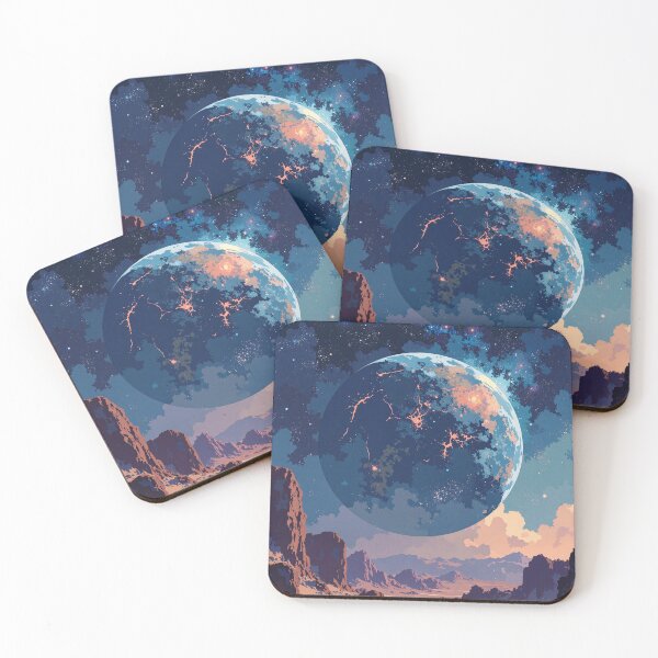 Item preview, Galactic oasis a barren expanse glows designed and sold by ShroomForge.