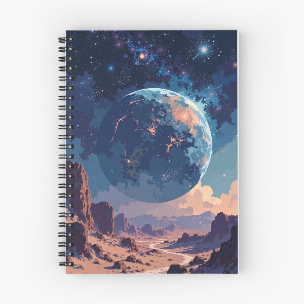 Item preview, Galactic oasis a barren expanse glows designed and sold by ShroomForge.