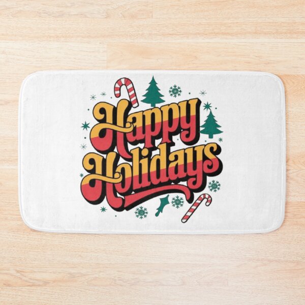 Item preview, "Happy Holidays’ Festive Design designed and sold by PrintBreeze.