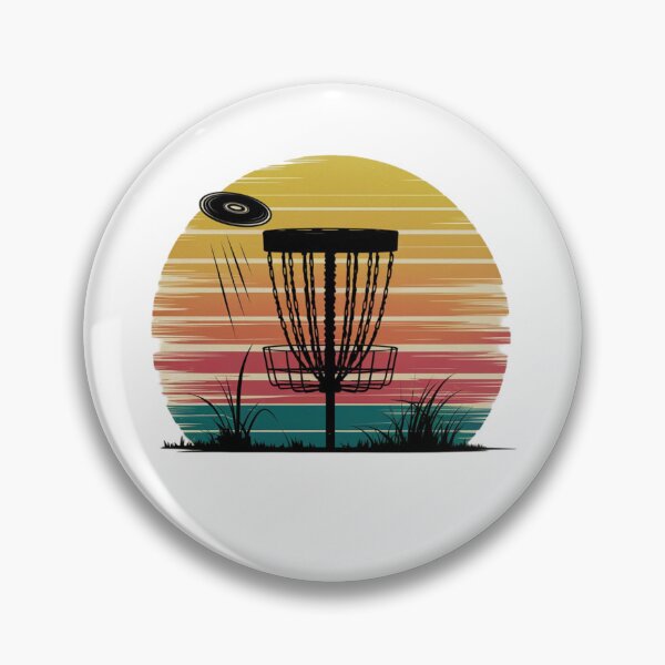 Item preview, Vintage Modern Trendy Frisbee Disc Golf Basket  designed and sold by SOUFIANE1991.