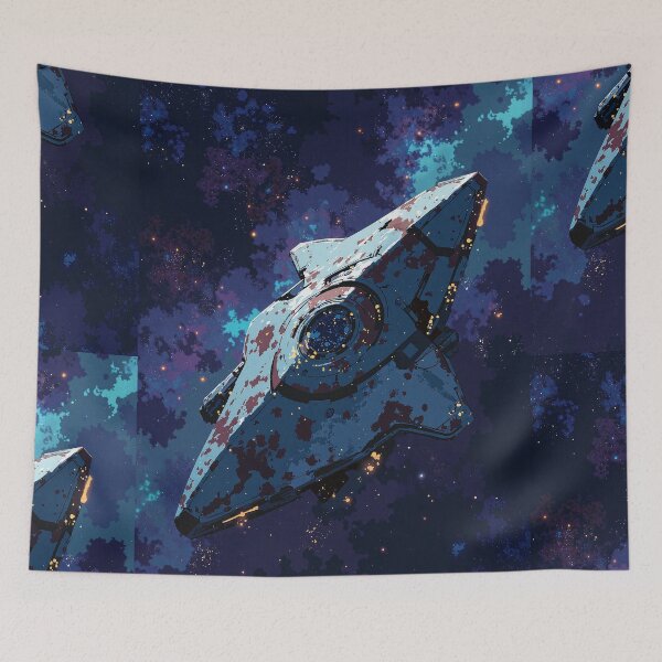 Item preview, Scorched voyager nebulous drifter designed and sold by ShroomForge.