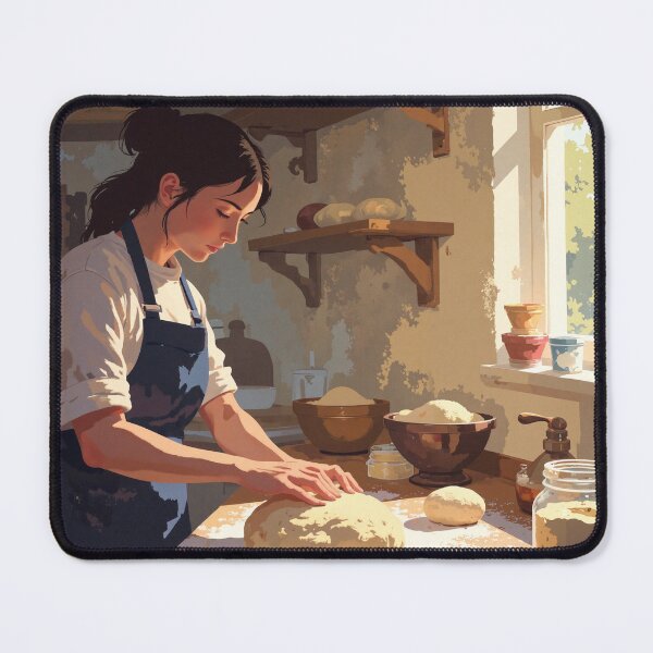 Item preview, Warm embrace afternoon light fresh bread designed and sold by ShroomForge.