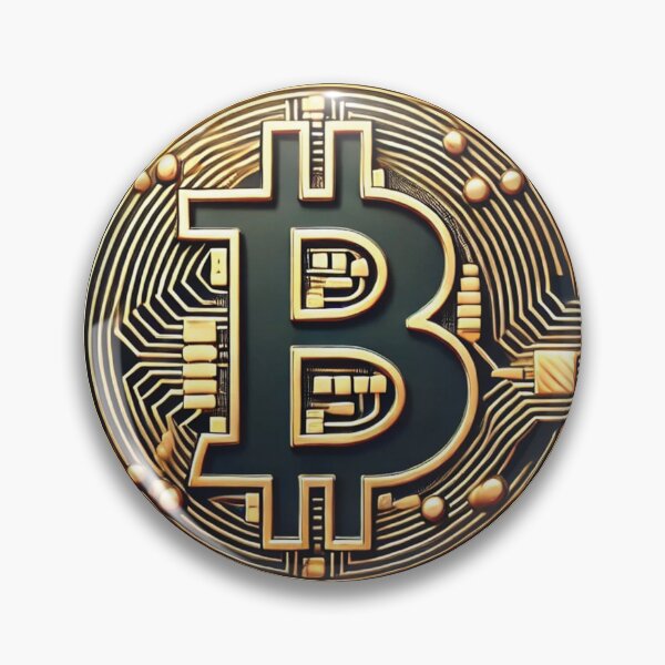 Item preview, Sleek Bitcoin Design – Iconic ₿ Symbol with Futuristic Style designed and sold by PawtopiaDesigns.