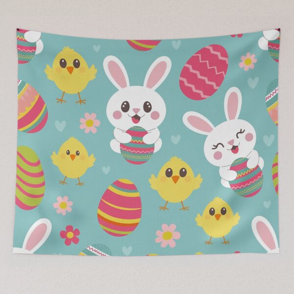 Item preview, Happy Easter Friends Pattern designed and sold by Furbulous Faces.