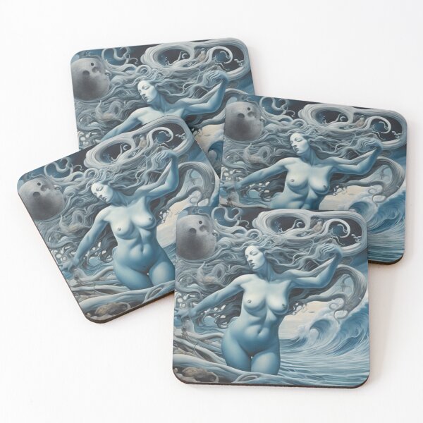 Item preview, Siren of the Sea Mythological Beauty designed and sold by NickWhittleArt.