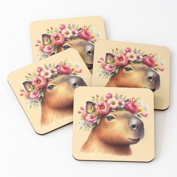 Item preview, Capybara Art #72 | Capybara Lovers designed and sold by ksgraphics222.
