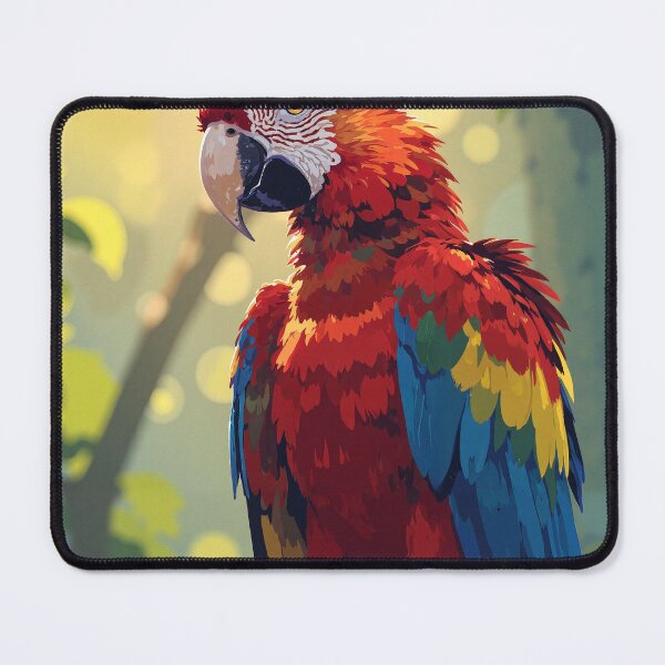 Item preview, Rainbow radiance morning macaw designed and sold by ShroomForge.