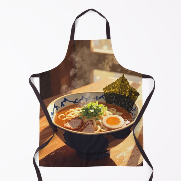 Item preview, Golden hour ramen serenity designed and sold by ShroomForge.