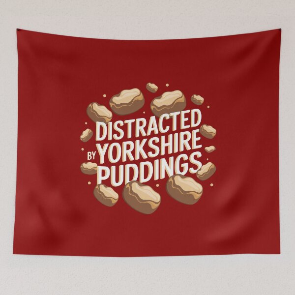 Item preview, Distracted By Yorkshire Puddings designed and sold by MGRcompany.