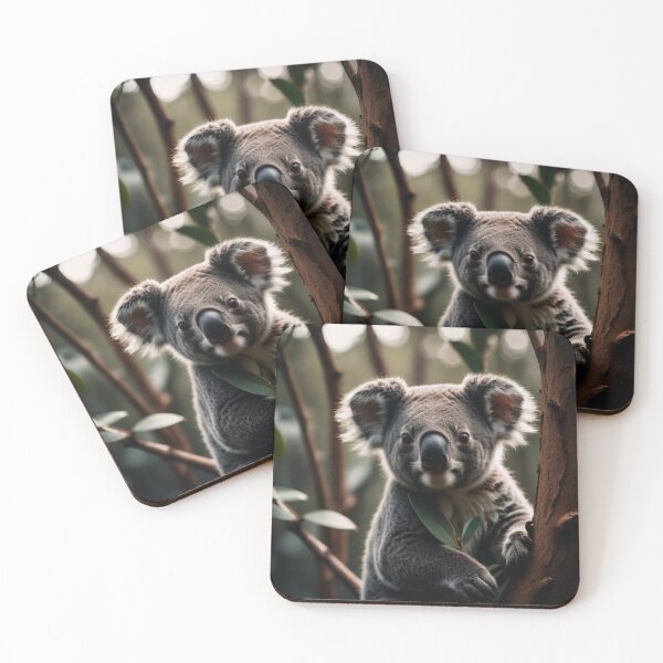 Item preview, Koala on a eucalyptus tree branch  designed and sold by AstroZenith.