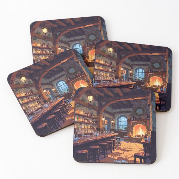 Item preview, The warmth within a cozy underground tavern designed and sold by ShroomForge.