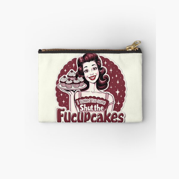 Item preview, Funny Vintage Housewife I Baked You Some Shut The Fucupcakes designed and sold by ArtFromBeyond.