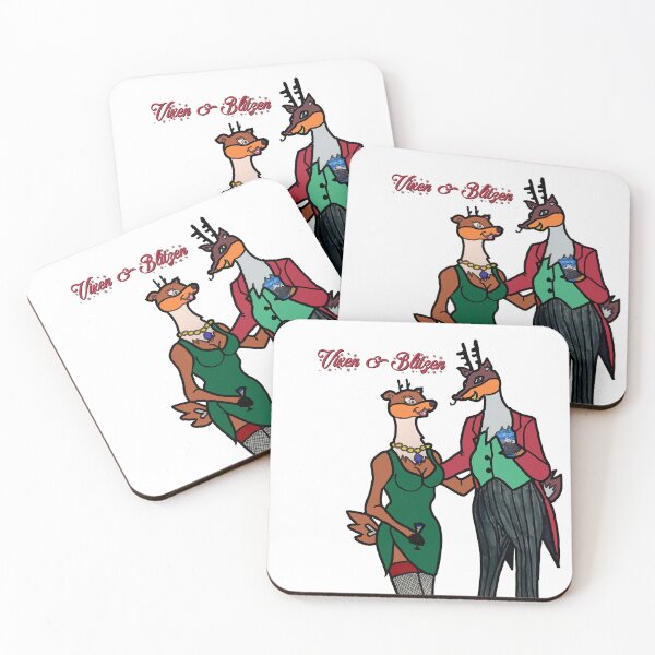 Item preview, Vixen & Blitzen designed and sold by johnjnorthrop.