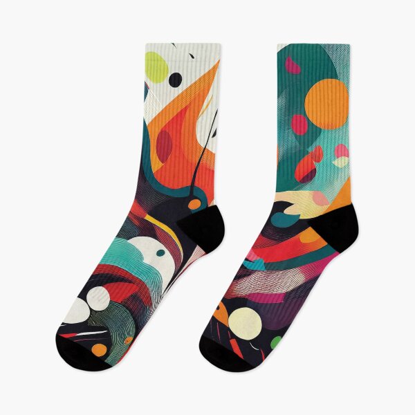 Item preview,  A design of an explosion of geomtric shapes and vibrant colors. designed and sold by HEMRO.