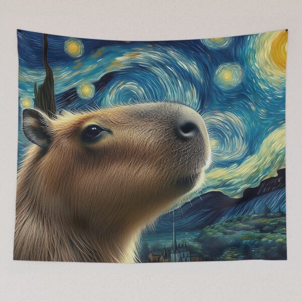 Item preview, Capybara Art #73 | Capybara Lovers designed and sold by ksgraphics222.