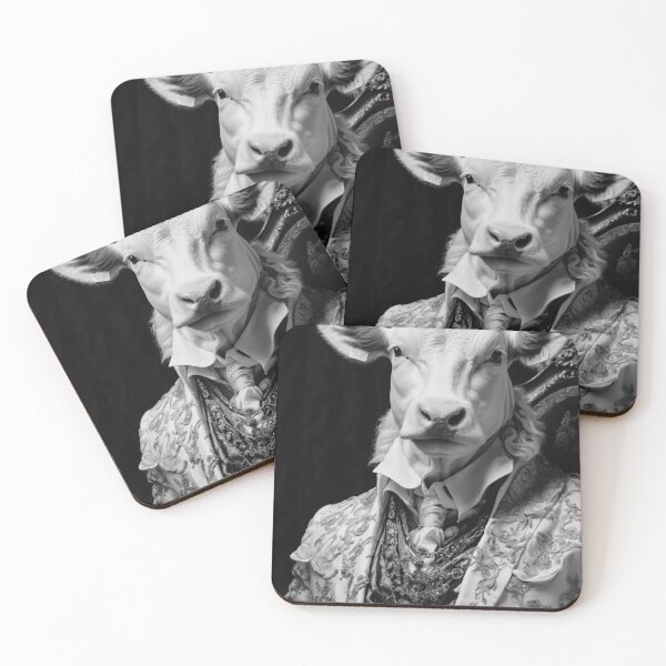 Item preview, Majestic Cow in Regal Attire designed and sold by vk09.