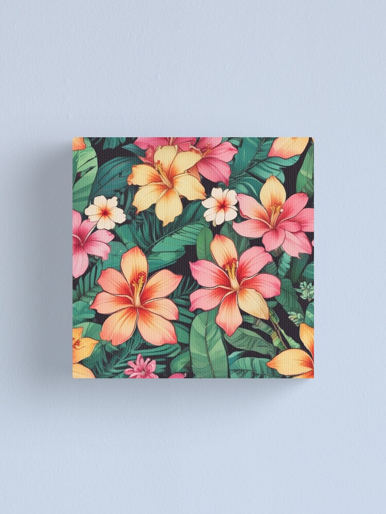 Thumbnail 1 of 3, Canvas Print, Island Paradise designed and sold by S-R-TDesign.