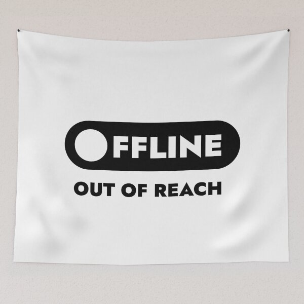 Item preview, OFFLINE - OUT OF REACH, Unique designed and sold by villacreativa.