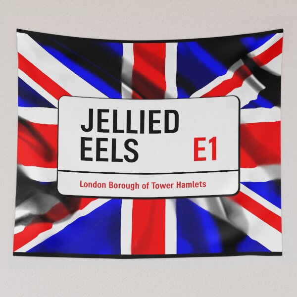 Item preview, Classic London Jellied Eels Road Sign V1b designed and sold by RetrospectUK.