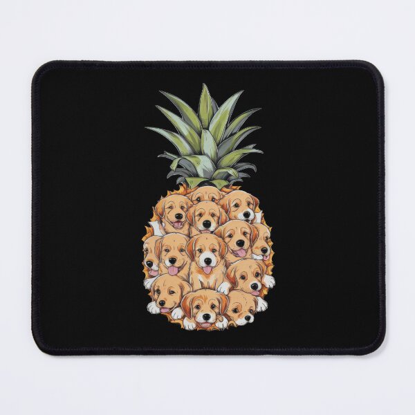 Item preview, Funny Hawaii Pineapple Golden Retriever Dogs Summer Vacation designed and sold by MOONE FLOWER.