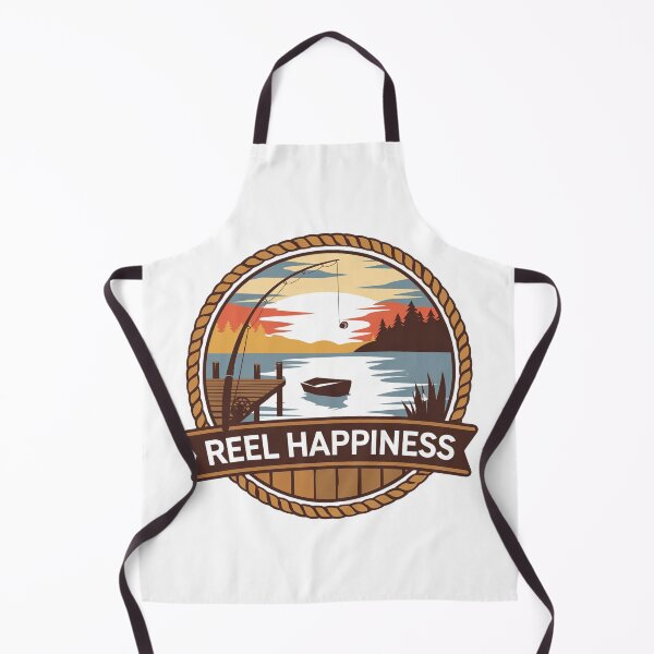 Item preview, Reel Happiness Fishing lover & angler designed and sold by BLZART.