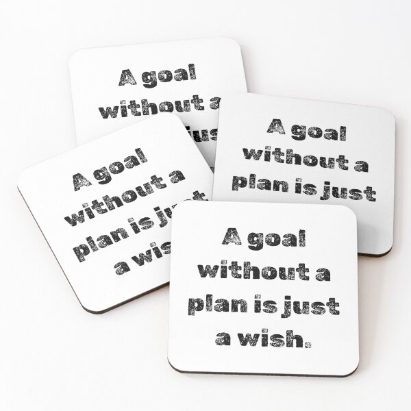 Item preview, A goal without a plan is just a wish. designed and sold by StylishKat.