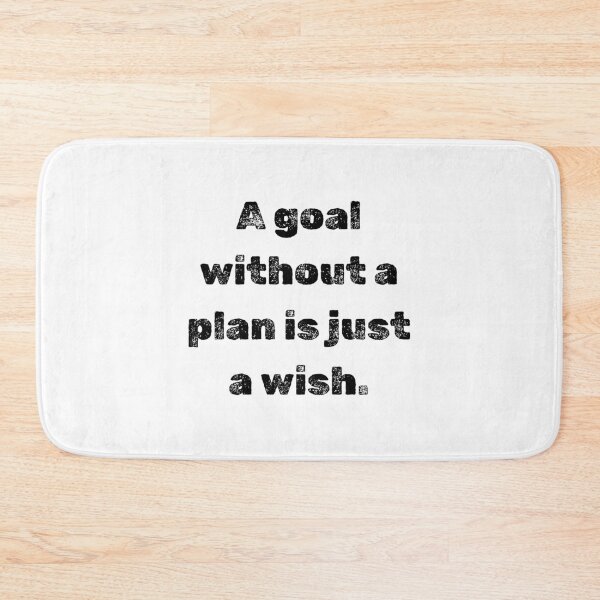 Item preview, A goal without a plan is just a wish. designed and sold by StylishKat.
