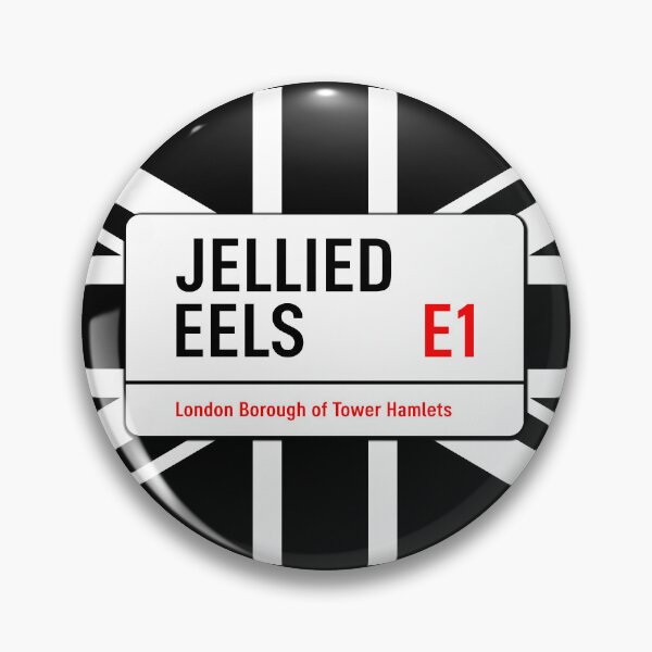 Item preview, Classic London Jellied Eels Road Sign V1c designed and sold by RetrospectUK.
