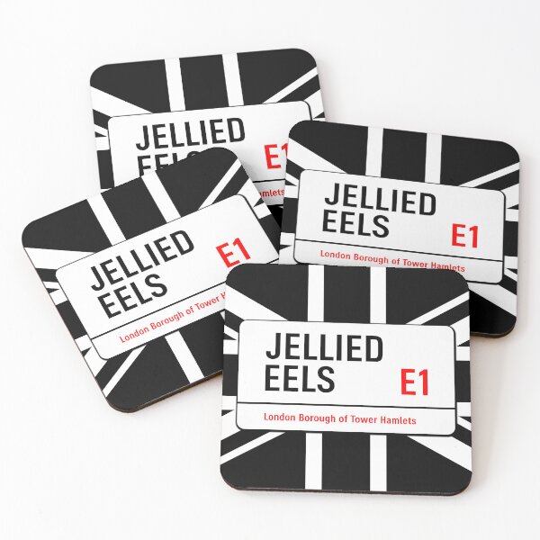 Item preview, Classic London Jellied Eels Road Sign V1c designed and sold by RetrospectUK.