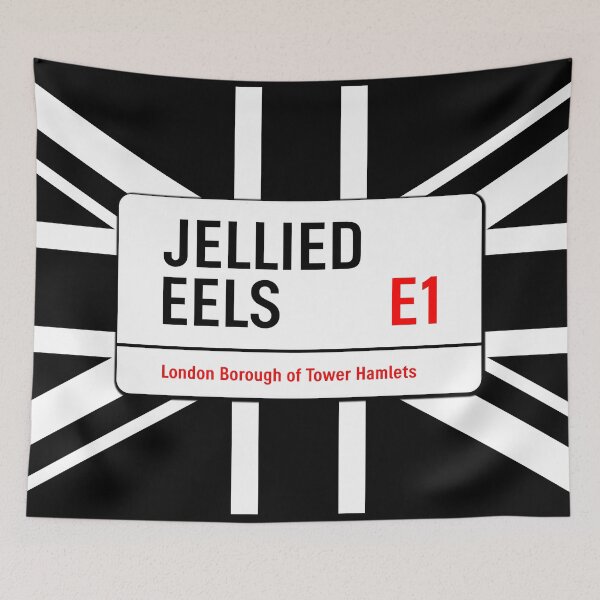 Item preview, Classic London Jellied Eels Road Sign V1c designed and sold by RetrospectUK.